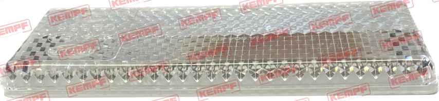 34486 Kempf Rückstrahler, weiß, eckig, selbstklebend
